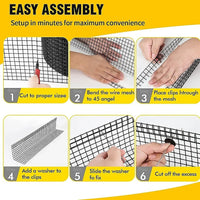 30m Solar Panel Bird Proofing Kit Stainless Steel Mesh