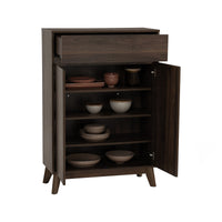 Hirado Sideboard Hallway Table Shoe Cabinet - Cocoa