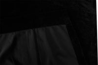 Large Thick Faux Mink Velvet Curtains Blockout 540x 230cm+Hook Pinch Pleat Black