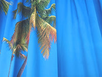 Sea View 3D Printing Blockout Curtains 260x213cm PINCH PLEAT Fabric Seascape