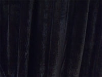 Long Large Velvet Curtains Black PINCH PLEAT 590x270cm + 30 Hooks Polyeste New