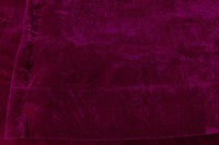 Long 4-Way Stretch Velvet Curtains 600x265cm with 30 hooks Pinch Pleat Burgundy