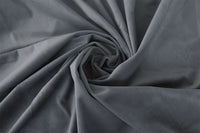 Large Thick Velvet Blockout Curtains 550x 230cm PINCH PLEAT 2 panel+Hooks Grey