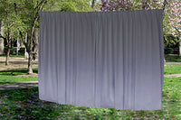 Large Thick Velvet Blockout Curtains 540x 230cm PINCH PLEAT+30 Hooks Purple Grey