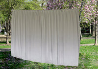 Large Thick Velvet Blockout Curtains 550x 230cm PINCH PLEAT 2 panel +Hooks Ivory