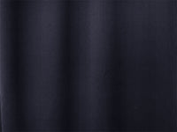 Blockout Curtains 560x230cm PINCH PLEAT Blackout High Level Fabric Black w/Hook