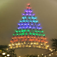 LED Christmas Tree Rainbow Wall Net Lights