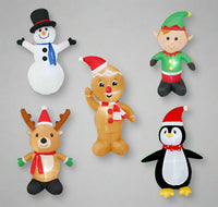 Airpower Christmas Character 120cm Assorted - Gingerbread