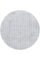 Bubble Washable Rug - Silver 100X100Cm