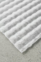 Bubble Washable Rug - Silver 220X150Cm