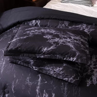 Bold Geometric Print Duvet Cover Set - Eco-Friendly Material-King