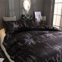 Bold Geometric Print Duvet Cover Set - Eco-Friendly Material-Queen