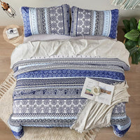 Sophisticated Quilted Coverlet and Pillowcases Set: A Timeless Addition - Queen size