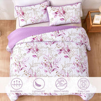 Unique Quilted bedspread and pillowcovers set: Stand Out in Style - Queen size