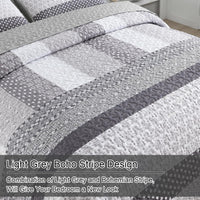 Bespoke Quilted Bedspread and Pillowcases Set: Tailored Luxury for Your Home - Queen size