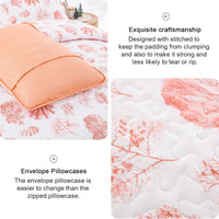 Sleek Quilted Bedspread and Pillowcases Set: Contemporary Style and Comfort - Queen size