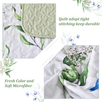 Fancy Quilted coverlet and pillowcovers set: Stylish Bedroom Update - Queen size