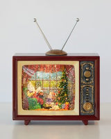 Xmas Tv Music Box 17cm