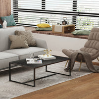 Elegant Heavy Duty Stone Coffee & Side Table