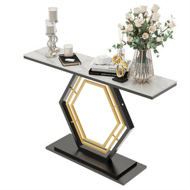 Modern hallway console table for living room