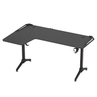 XXXL L-Shaped Gaming Desk w/ Storage Box
