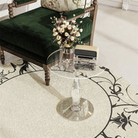 Crystal-Clear Acrylic Coffee Table Sofa Side Table Small Bedside Table Bedroom