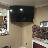 32"-65" Heavy Duty Wall Corner Tv Mount Articulating Premium Swing Arm Bracket