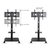 Heavy Duty Swivel Floor TV Stand Tall Corner TV Mount Stand for 32-70" LCD LED