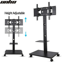 Home Theatre/ School Display Stand Mobile Tv Trolley Floor Stand Bracket 32-70"