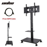 Home Theatre/ School Display Stand Mobile Tv Trolley Floor Stand Bracket 32-70"