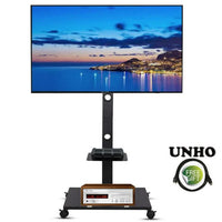 Home Theatre/ School Display Stand Mobile Tv Trolley Floor Stand Bracket 32-70"