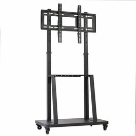 Floor Tv Mount Stand Bracket Rolling For 32"-80" Screens Vesa 600X400 Hold 65Kg