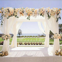 Heavy Duty 3×3 m Wedding Canopy Frame for Outdoor Chuppah and Mandap Setup