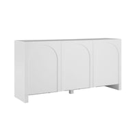 Dome White 3 Doors Sideboard