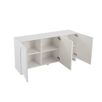 Dome White 3 Doors Sideboard