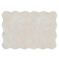 Jeremy Wave-shaped Fluffy Rug - 200 cm