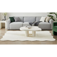 Jeremy Wave-shaped Fluffy Rug - 200 cm