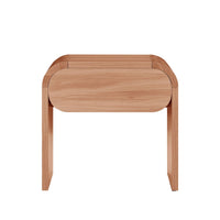 Olga Natural Bedisde Table