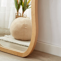 Penny Natural Modern Mirror