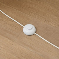 Tristan Sculptured White Floor Lamp