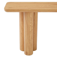 Tanner Natural Wooden Console Table