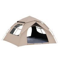 Colorful Tent with Two Doors and Two Windows - Large Size (210x200x135cm), Perfect for Outdoor Adventures