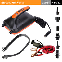 Electric 20PSI HT-782 High Pressure SUP Electric Air Pump 12V DC Paddle Board