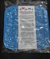 1x LIFE IN THE OUTBACK PET LICK PAD - Blue