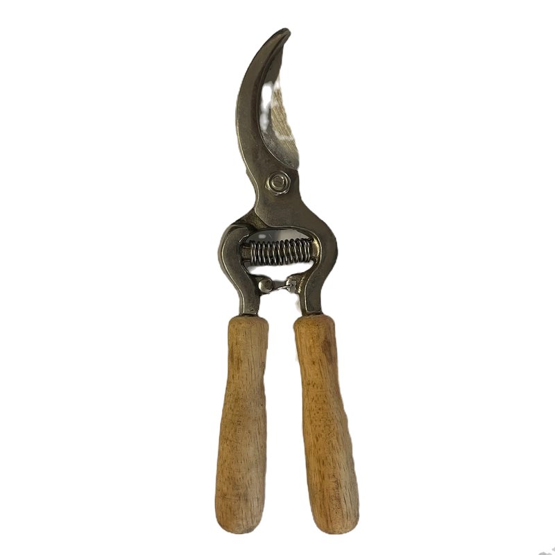 Curved Pruning Shears | Wooden Handle Kings Warehouse Australia