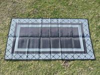 Alfresco 3m x 1.8m recycled poly mat