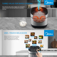 Midea 5L Rice Cooker Non-Stick Multi-functionality 24-Hour Auto Keep Warm