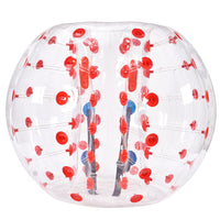 VEVOR Inflatable Bumper Ball 1-Pack, 5FT/1.5M Body Sumo Zorb Balls for Teen & Adult, 0.8mm Thick PVC Human Hamster Bubble Balls for Outdoor Team Gaming Play, Bumper Bopper Toys for Garden, Yard, Park