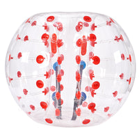 VEVOR Inflatable Bumper Ball 1-Pack, 5FT/1.5M Body Sumo Zorb Balls for Teen & Adult, 0.8mm Thick PVC Human Hamster Bubble Balls for Outdoor Team Gaming Play, Bumper Bopper Toys for Garden, Yard, Park