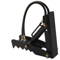 VEVOR Hydraulic Backhoe Thumb, 45.7cm 1.27cm Thickness Heavy Duty Excavator Thumb, Black Steel Weld On Thumb Attachments with Hydraulic Cylinder, Mechanical Hydraulic Thumb for Backhoe/Excavator